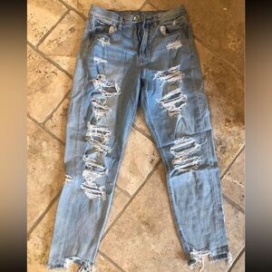 American Eagle mom jeans